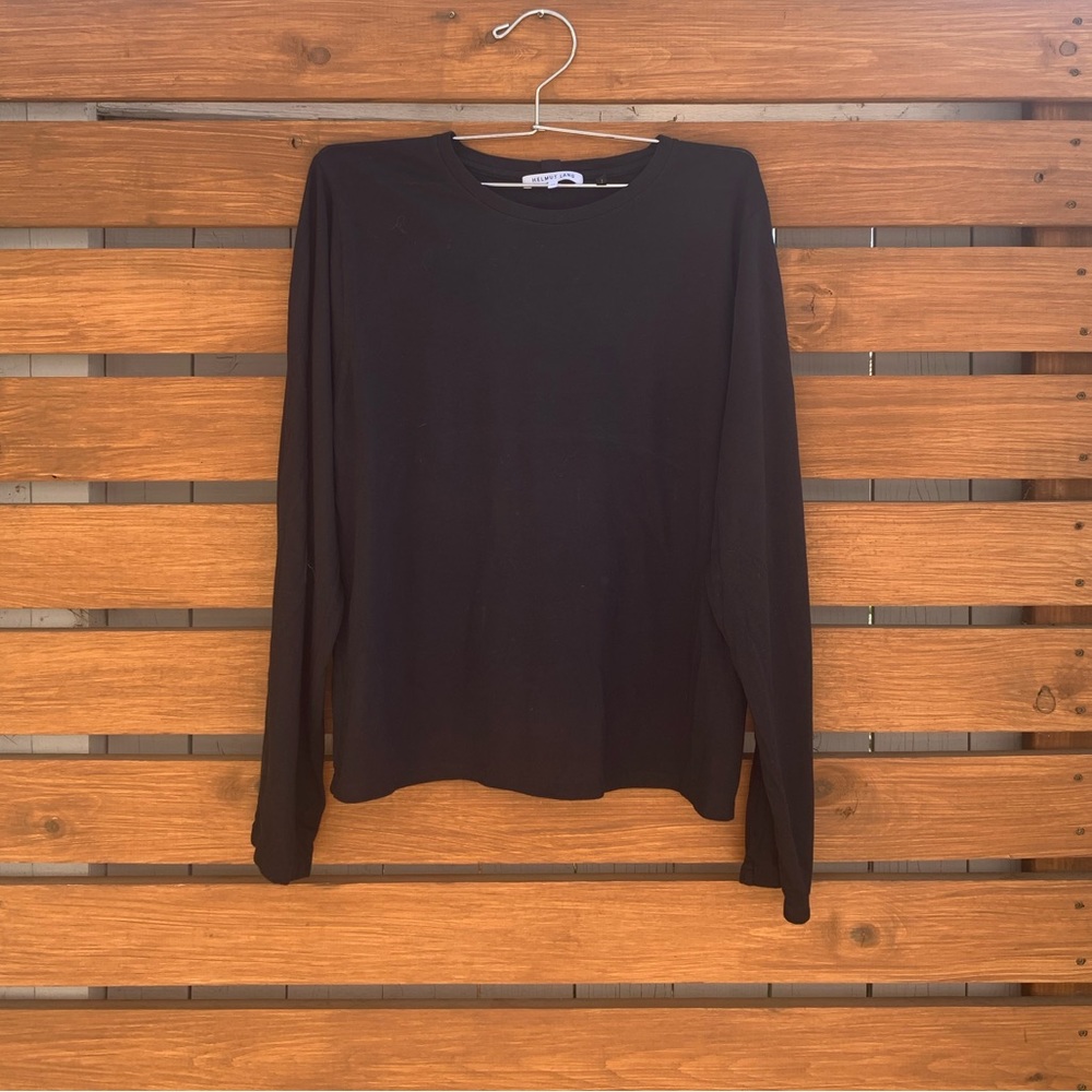 Helmut Lang open back long sleeve